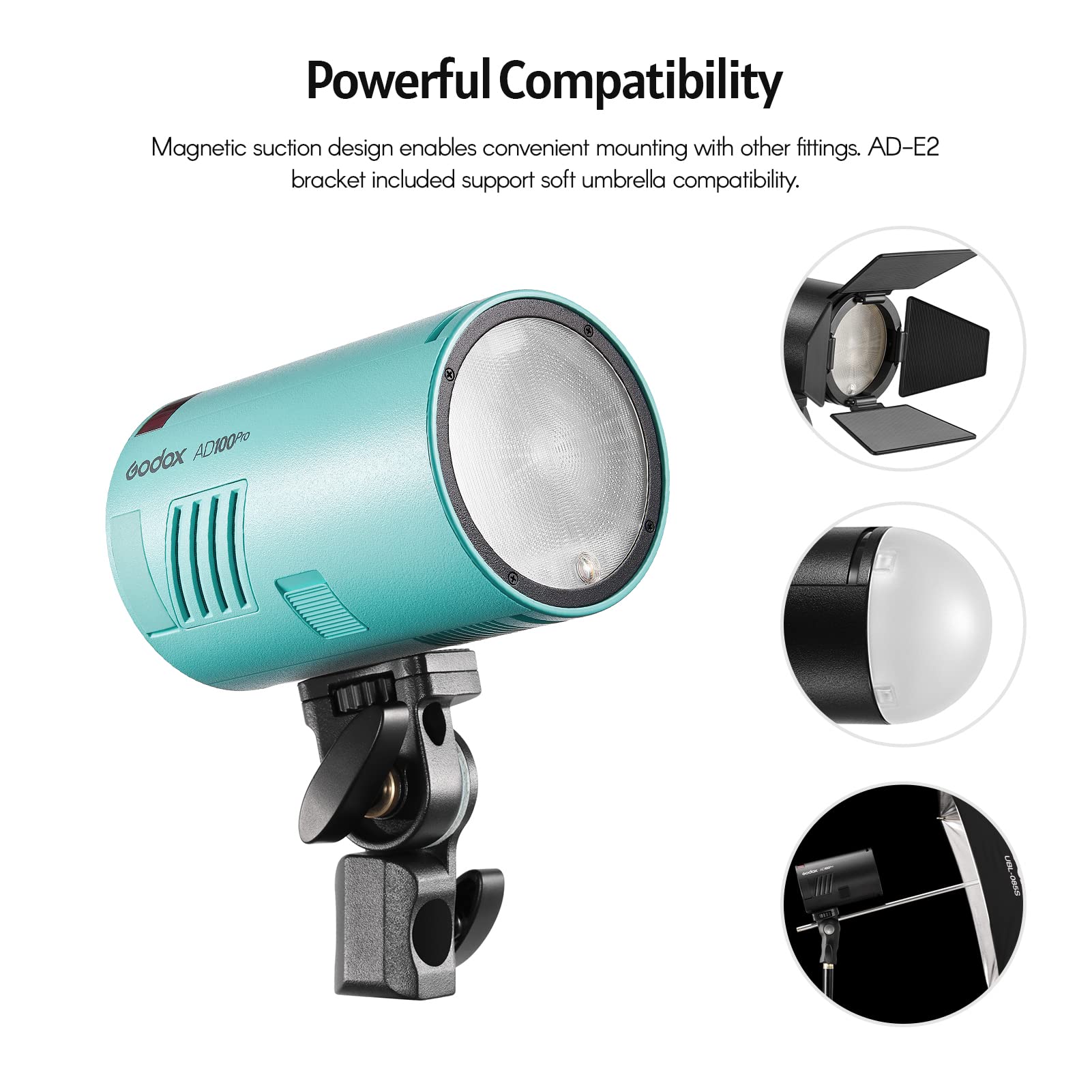 Amazon | 【正規代理店】 GODOX AD100Pro フラッシュストロボ 100Ws